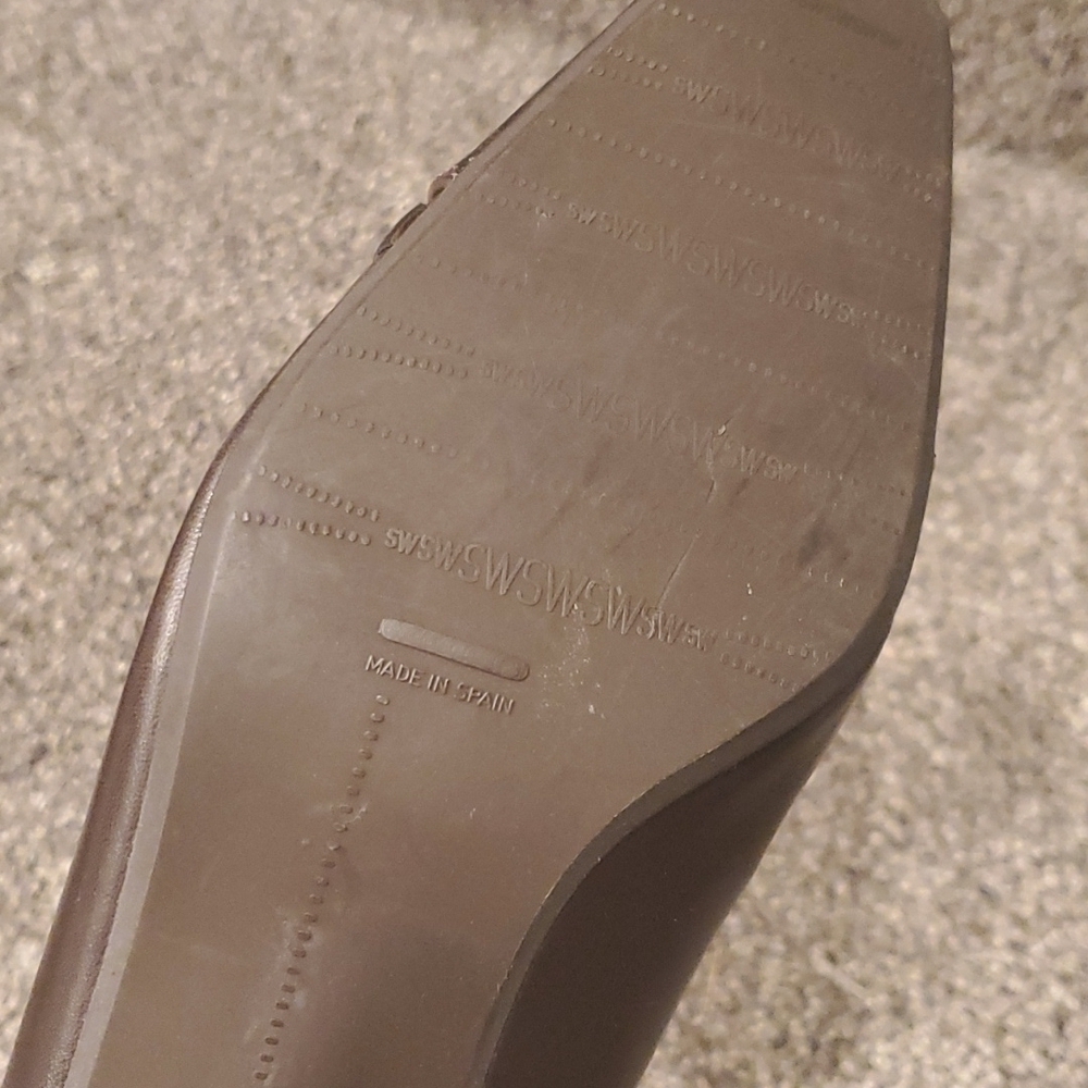 vintage y2k Stuart Weitzman Womens Leather Heels Y2K shoes - Picture 10 of 12